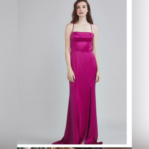 Amsale Bridesmaid Dress size 6 - Picture 1 of 13